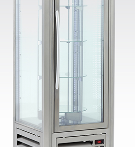 vitrine refigérée tournante